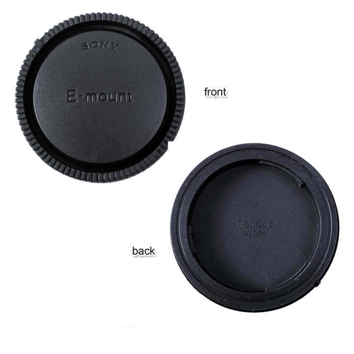 درب بدنه و پشت لنز  طرح سونی Sony Body and Rear Lens Cap